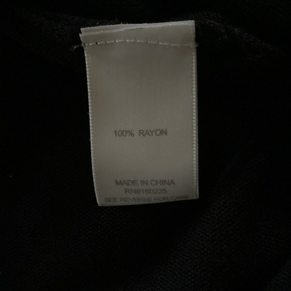 Stitchdrop hooded pullover sweater women’s medium black oversized new - Picture 14 of 15